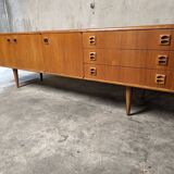 Vintage Scandinavian teak sideboard