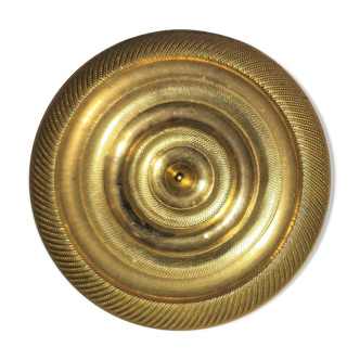 Empire brass rosette