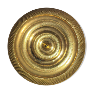 Empire brass rosette