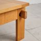Large brutalist coffee table by Tage Poulsen, Denmark, 1960s.