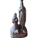 Upcycled Virgin of Lourdes