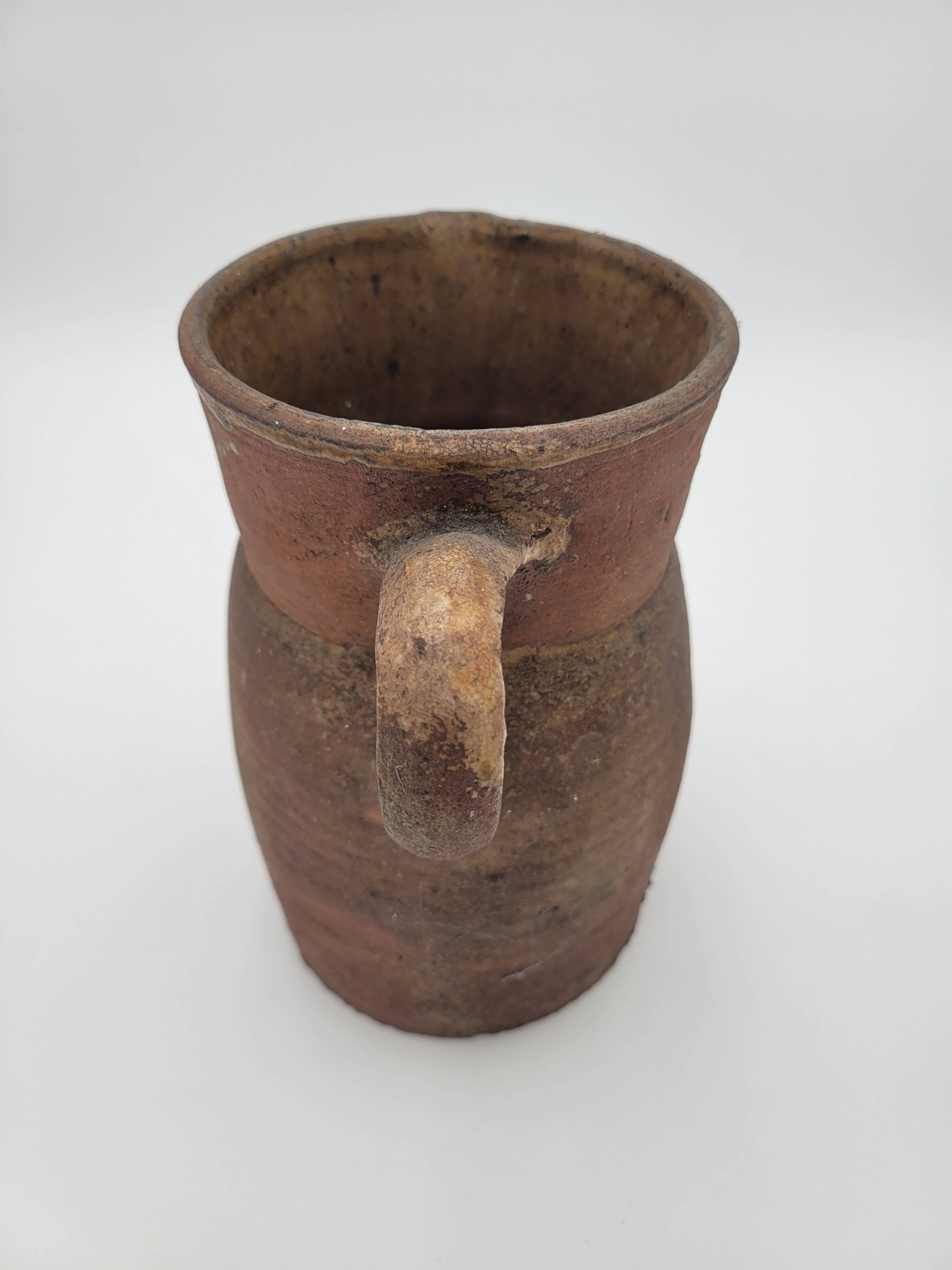 Pair of old terracotta pitchers