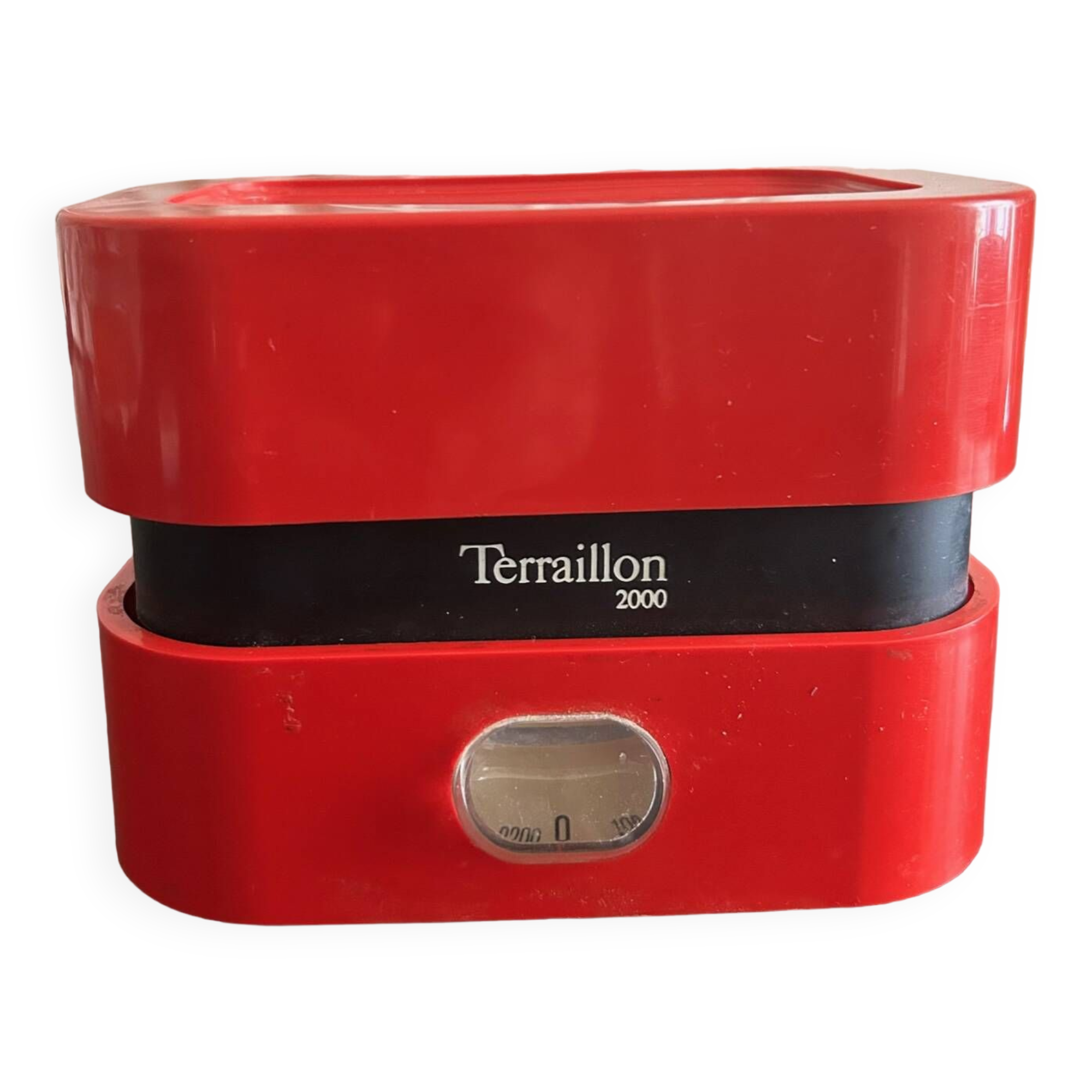vintage red teraillon scale