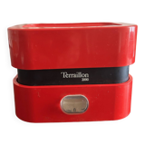 vintage red teraillon scale