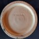 Vallauris glazed ceramic vase with incised flower decoration
