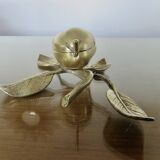 Antique bronze jewellery box, small catchall, Art Nouveau, 1920s