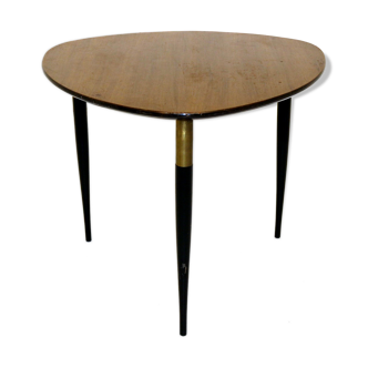 Table basse en teck Suède 1950