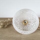 White Clichy glass pendant lamp