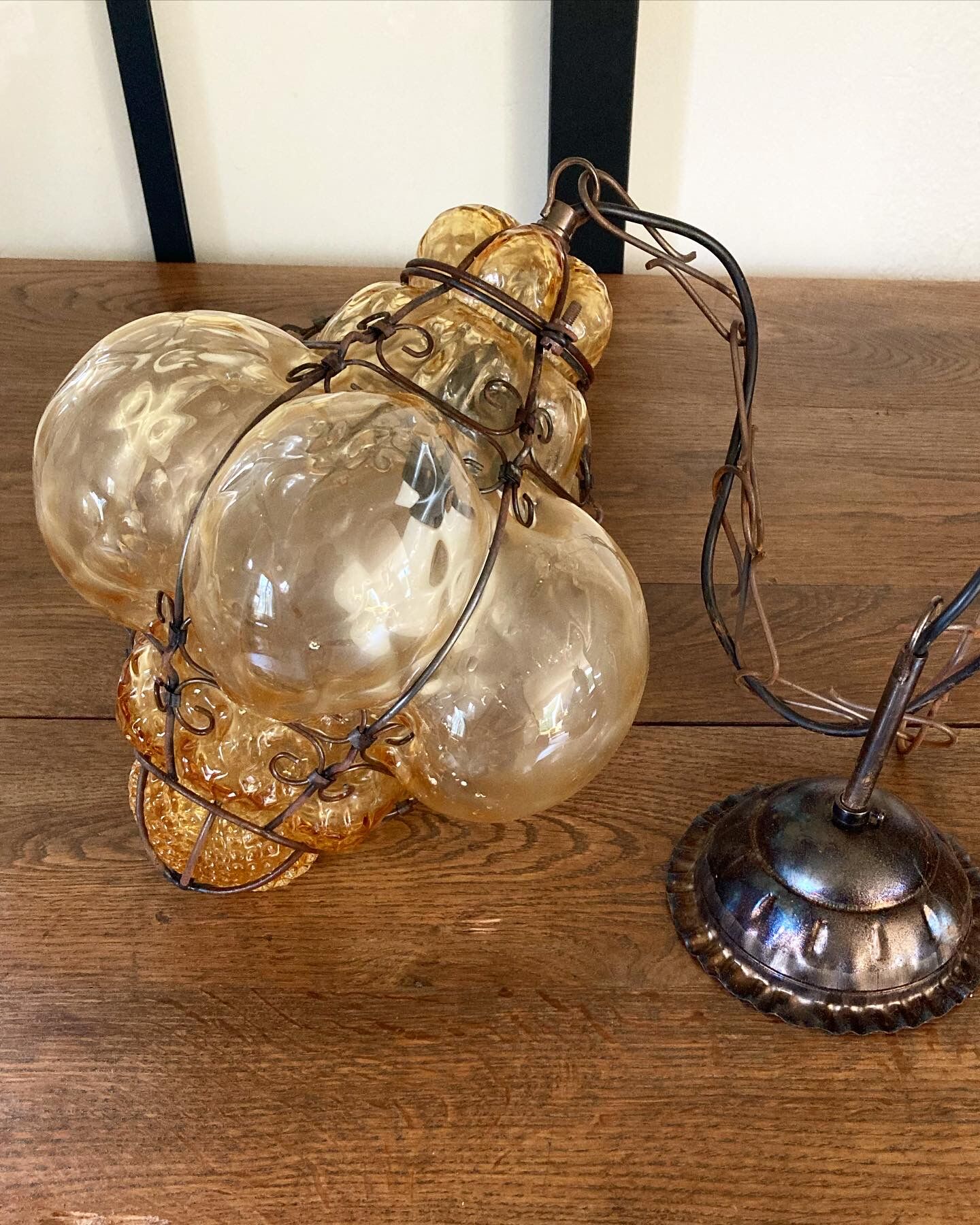 Murano glass hanging lamp