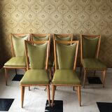 Set of 6 chairs 1960