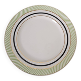 Lot n°2 of 5 Opaceline dessert plates from Salins