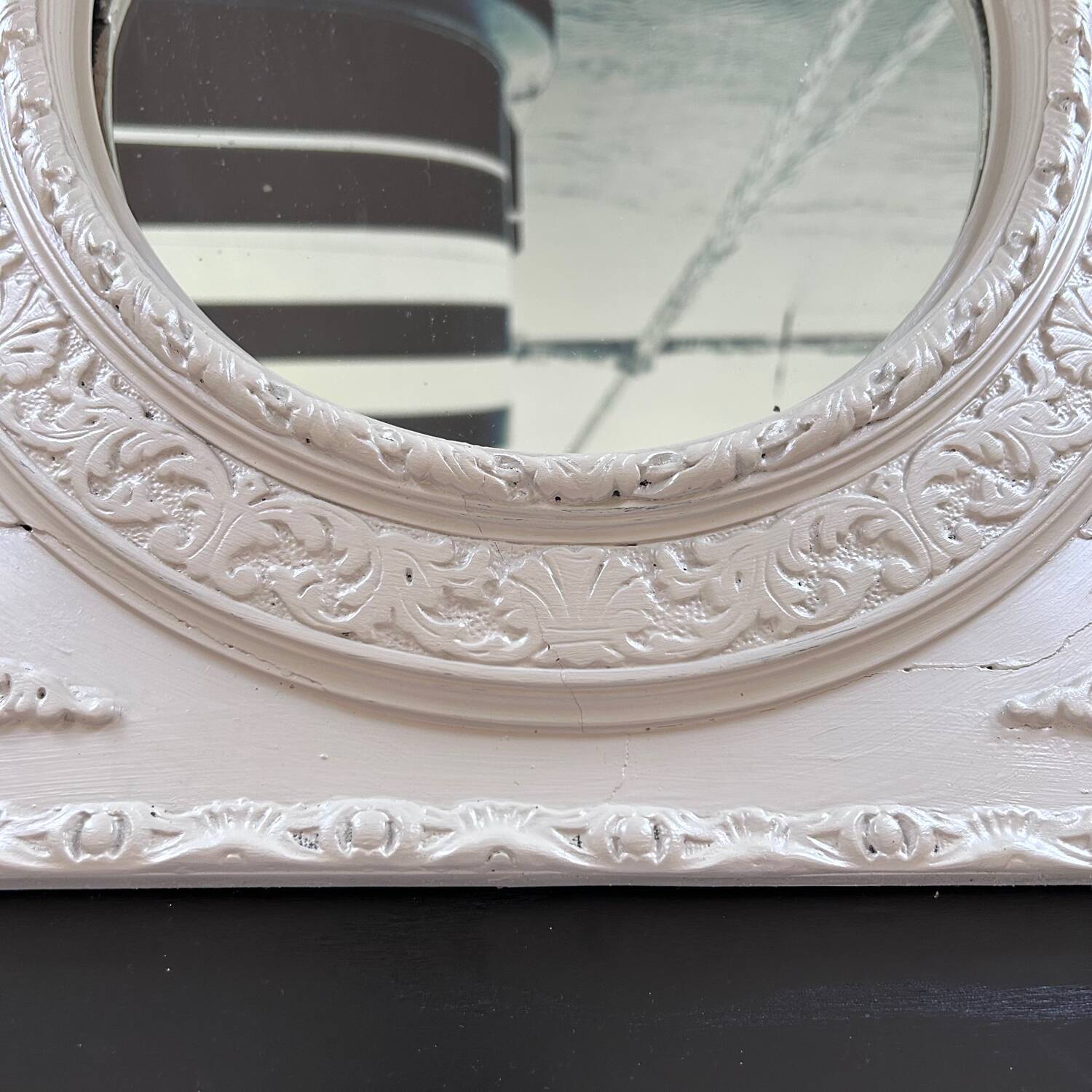 Napoleon III mirror repainted