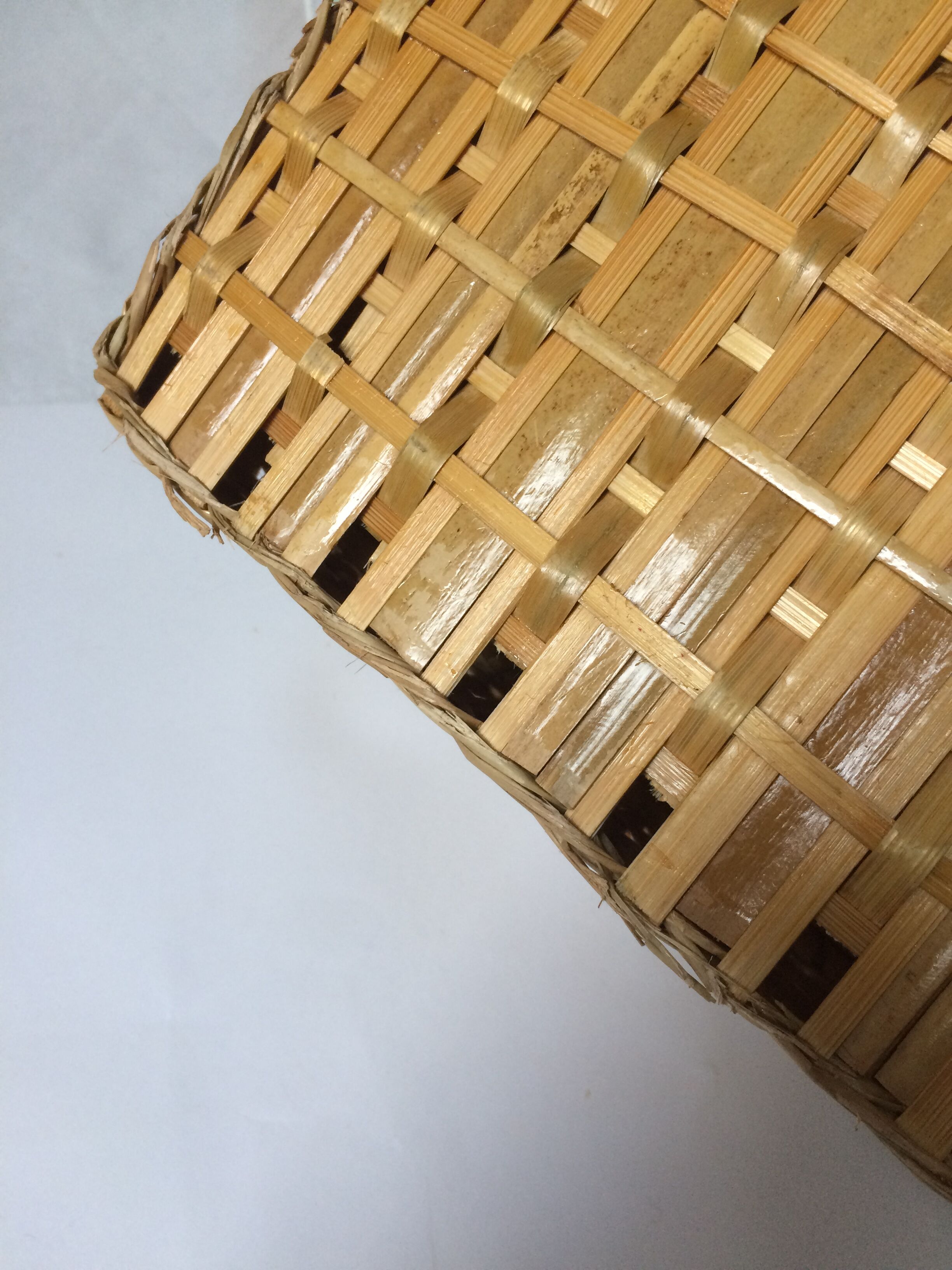 Vintage rattan/wicker case