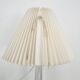 Desk lamp, glass and brass, mid-century modern / Scandinavian, Orno Oy Finland.