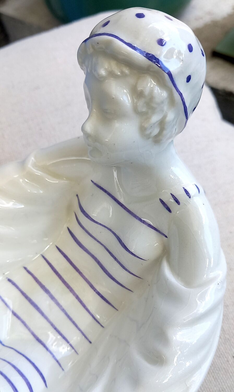 Empty bather pocket