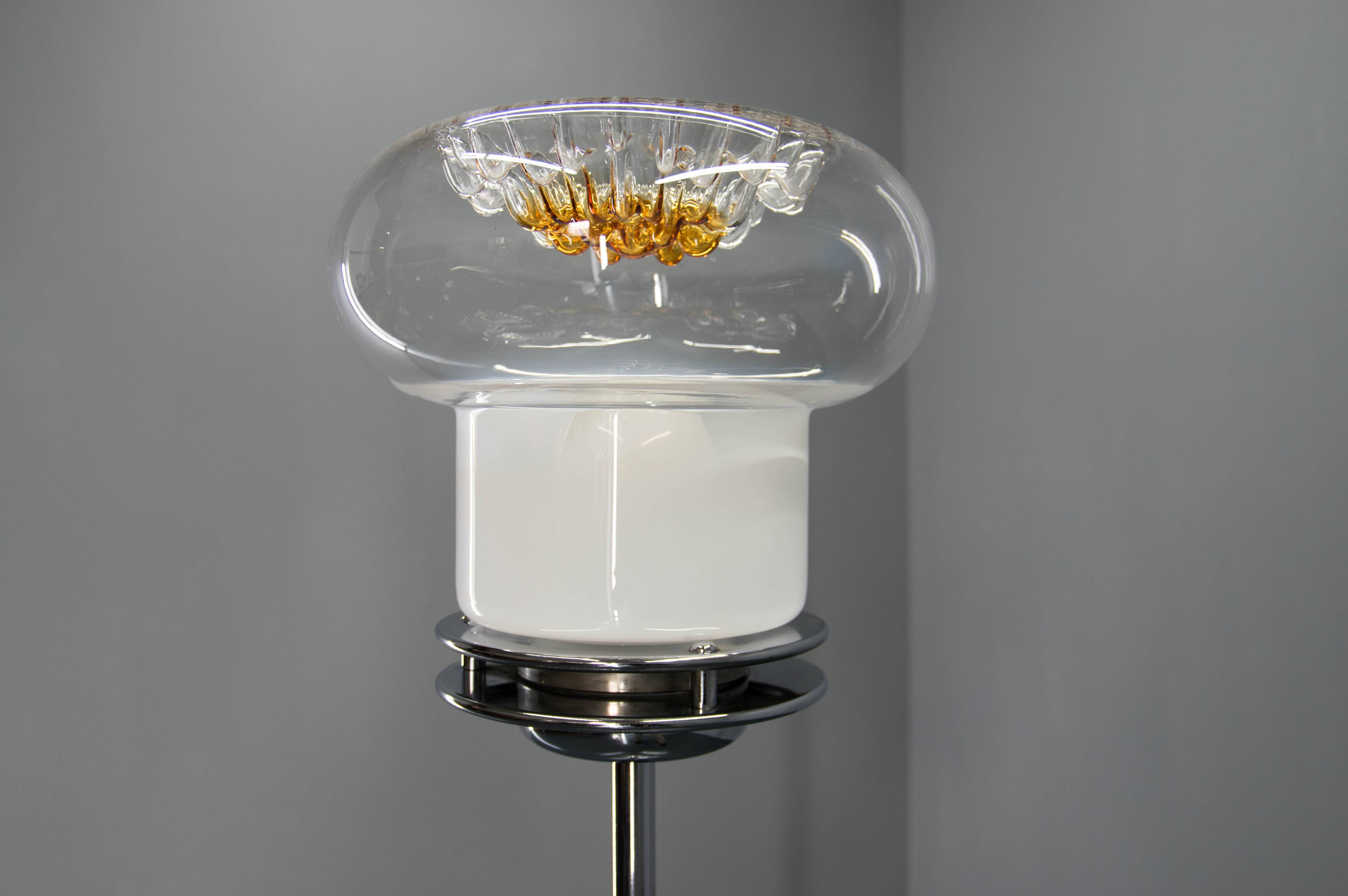 Murano Glass Floor Lamp, Italy, 1980s