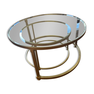 Table basse en verre