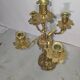 Louis XV style chandelier in gilded bronze