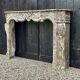 Regency fireplace in grey Ardennes marble, 18th century