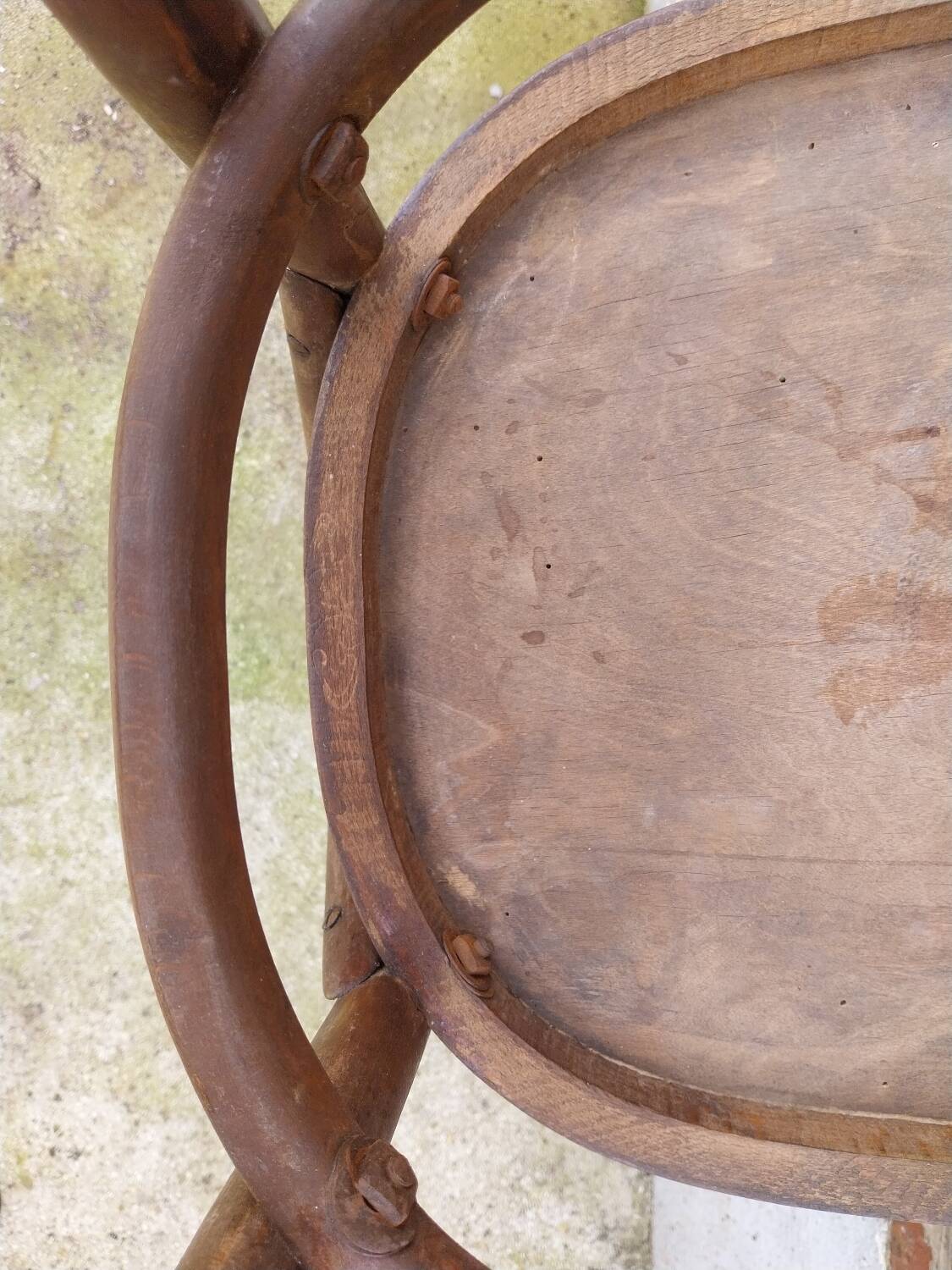 Pair of Luterma bistro chairs