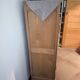 Rustic oak high sideboard