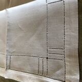 Series of 12 linen napkins updated venise