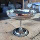9 antique stainless steel ice cream cups