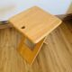 Tabouret pliant en pin massif par Adrian Reed