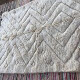 Handwoven Moroccan wool rug size 1.4/2.6 m.