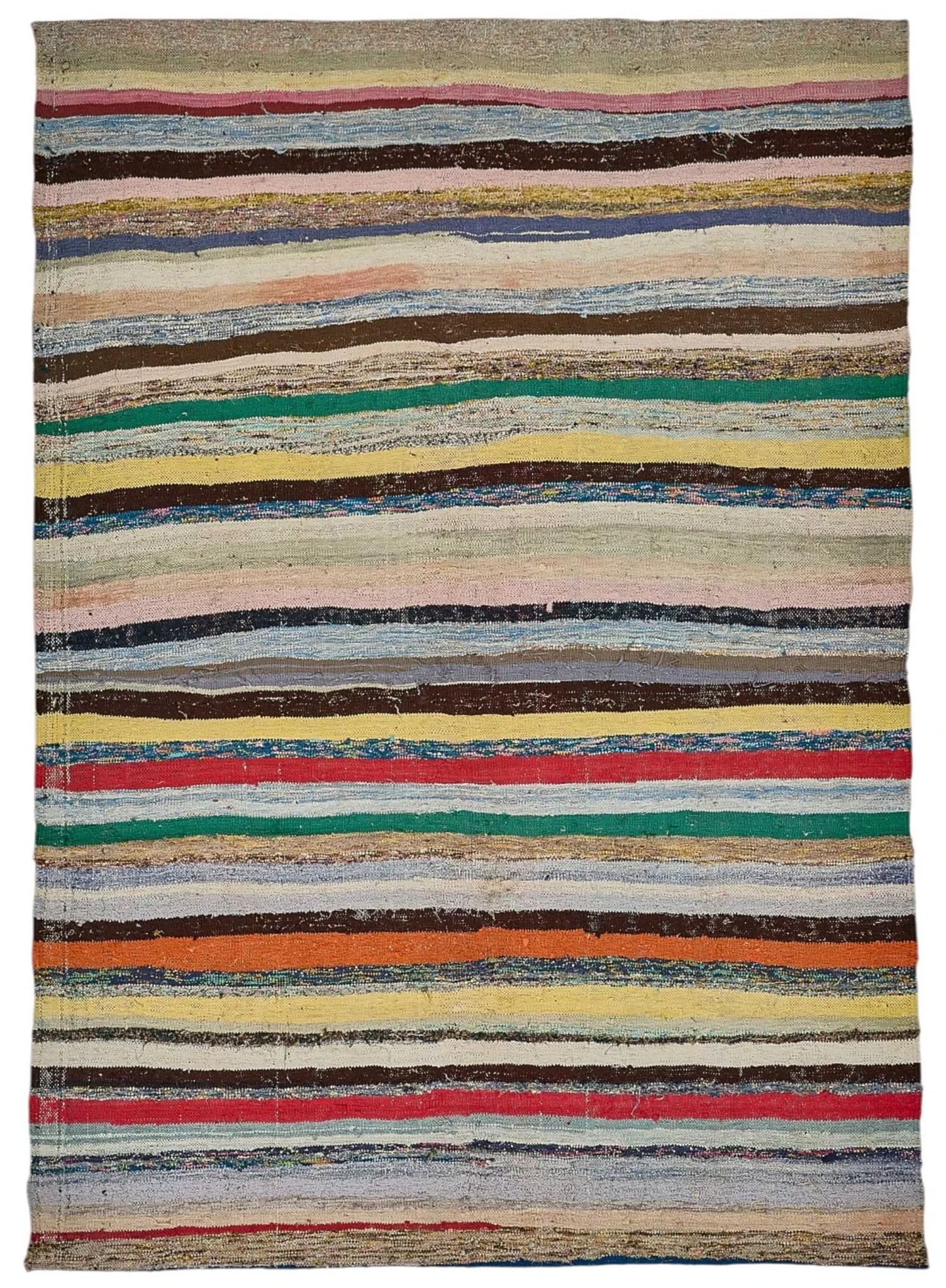 Turkish Handwoven Flatweave Chaput Kilim 180 cm x 255 cm