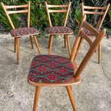 Set of 6 Becker chairs.