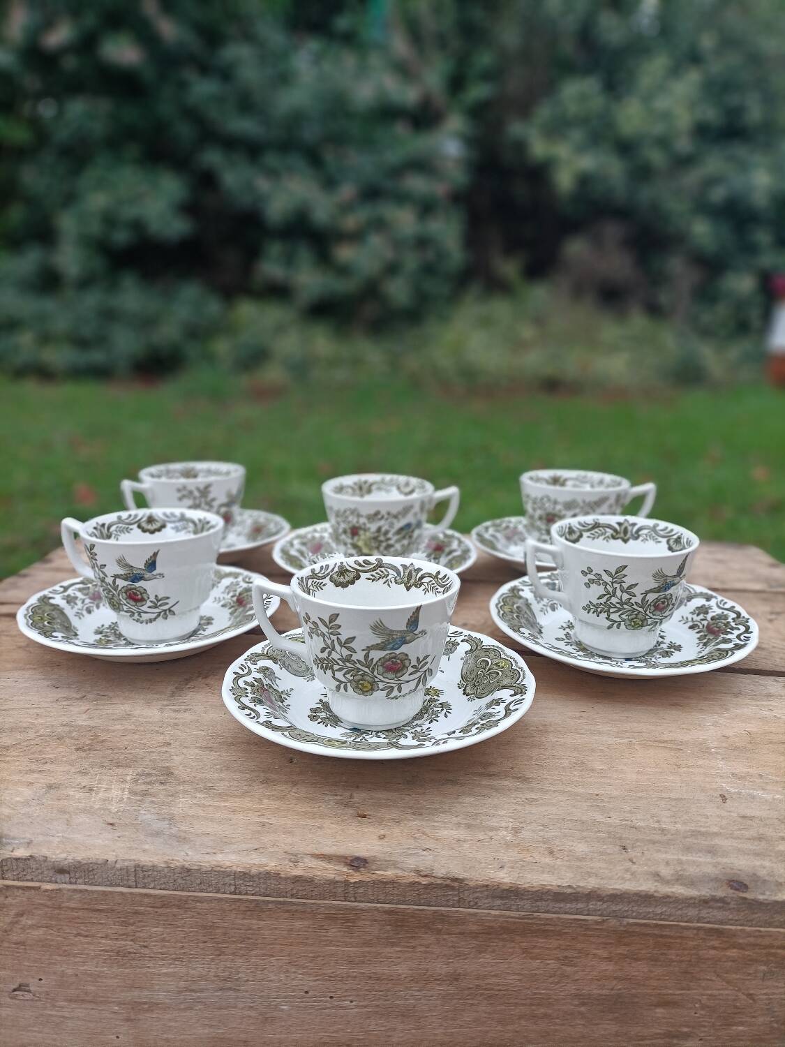 Ensemble de Tasses à Café ~ England