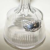 Antique Cut Crystal Carafe Sterling Madeira 1973