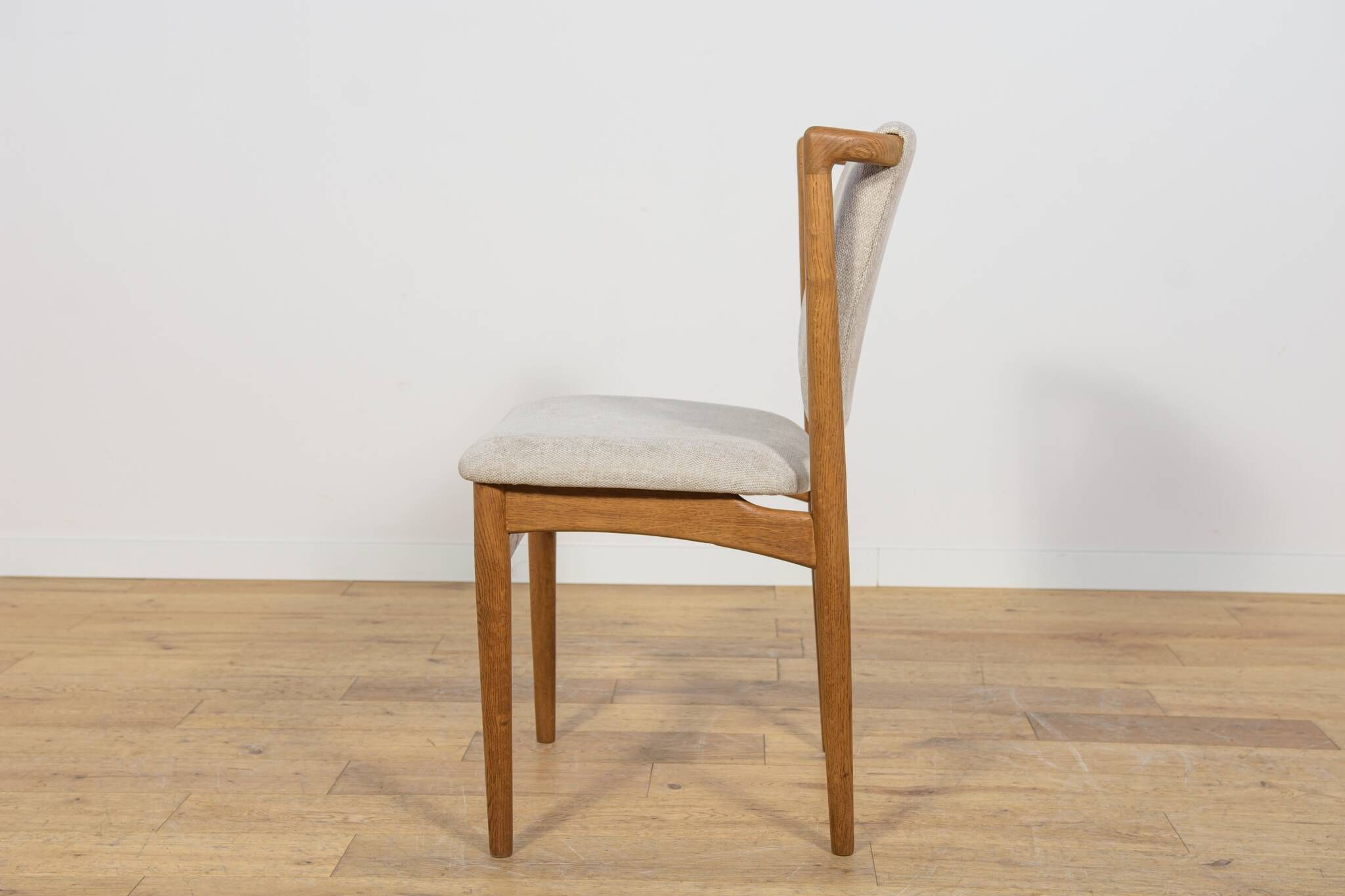 Mid Century Oak Model 171 Dining Chairs from Slagelse Møbelværk, Denmark.