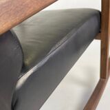 Fauteuil à bascule vintage, Tchécoslovaquie, années 1970