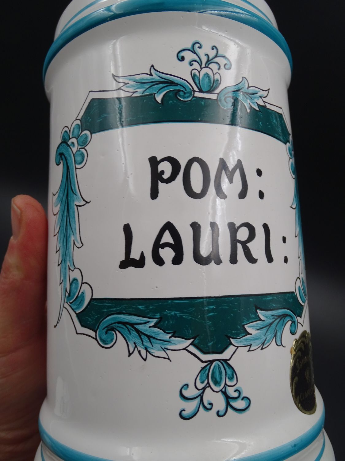 Clamecy earthenware pharmacy pot - Pharmacy Decoration - Medicine