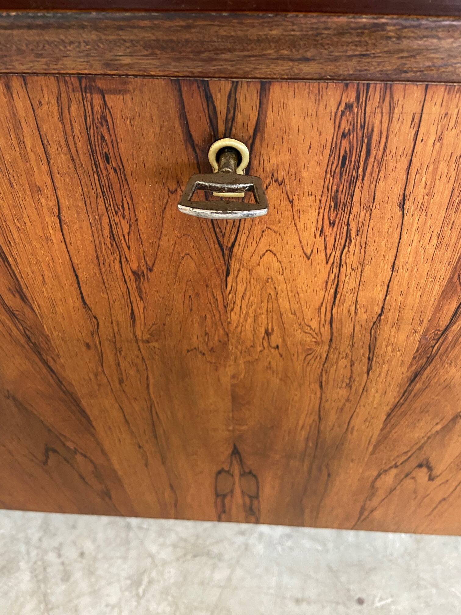 Danish retro vintage library in rosewood 1965