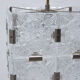Glass Cube hanging for Kamenický Šenov, 1970s