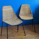 Pair of “Basket” chairs by Gian Franco Legler