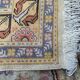 Tapis Kayseri turc vintage en soie et coton 106x61 cm