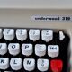 Machine à écrire Underwood 319