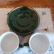 Parisian bistro cups, Chauvigny porcelain