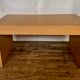 Vintage Modernist design desk with 3 drawers in Light Oak