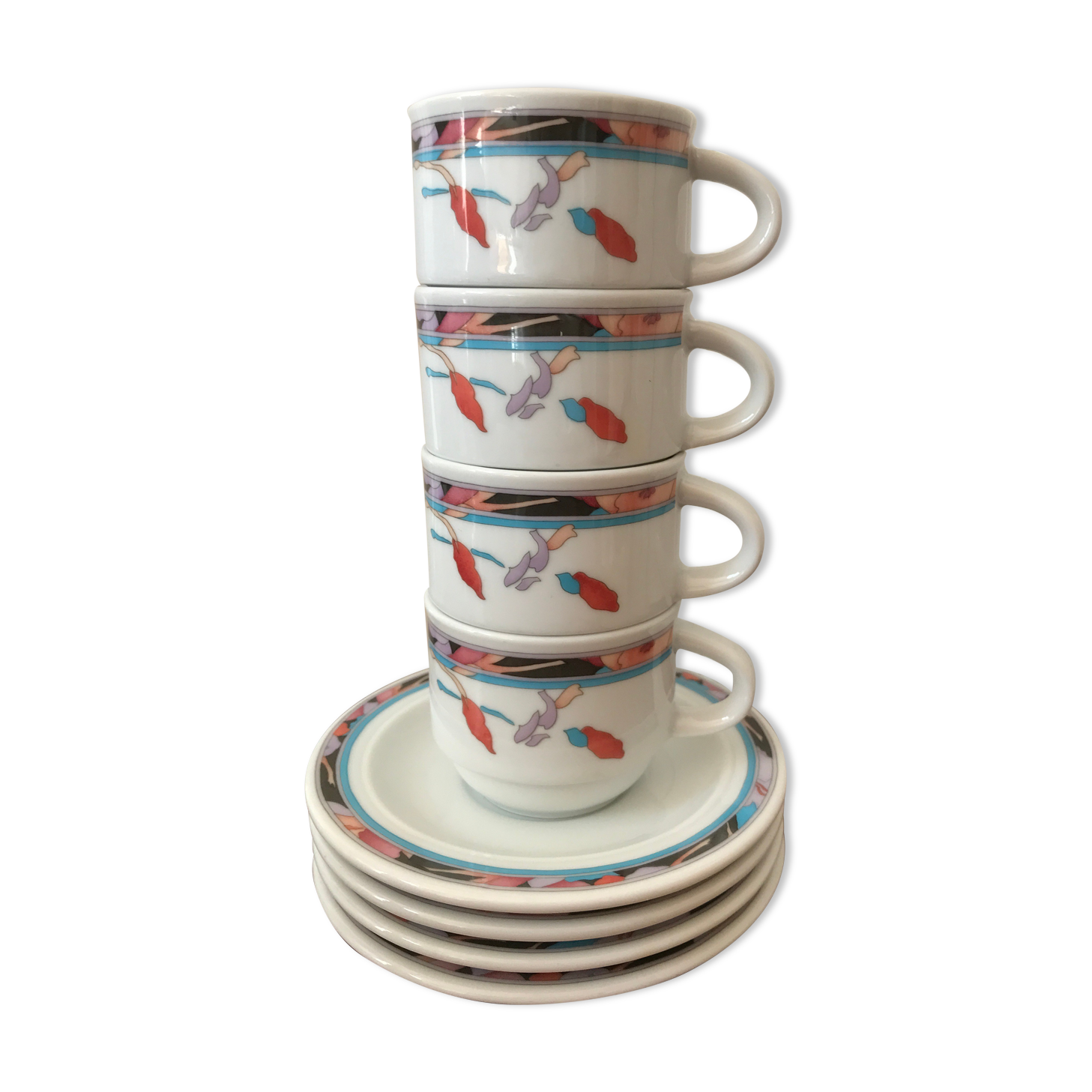 Lot tasses Leonard Hutschenreuther