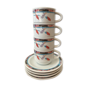 Lot tasses Leonard Hutschenreuther