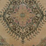 Antique Oushak Vintage Runner Rug sku 2139