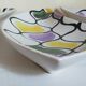 Three vintage free-form ceramic ravine dishes from the 1950s