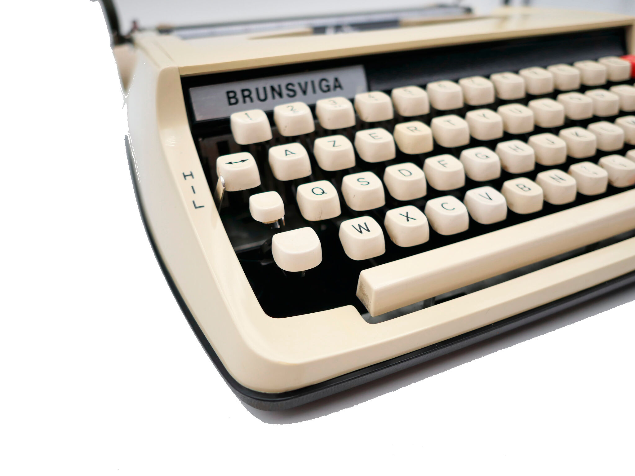 Brown brownsviga brother typewriter revised new ribbon