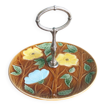 Sarreguemines barbotine cheese board