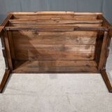 Sauteuse chest of drawers in walnut, Louis XVI period – Late 18th century